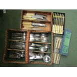 A quantity of flatware