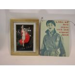 A "Chin Chin" framed print,