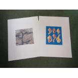 PETER DEVENISH (XX): Two contemporary limited edition screen prints "Broken Shells" 9/15 and