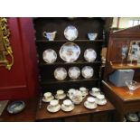 A Colclough "Royale" tea service for six place settings,