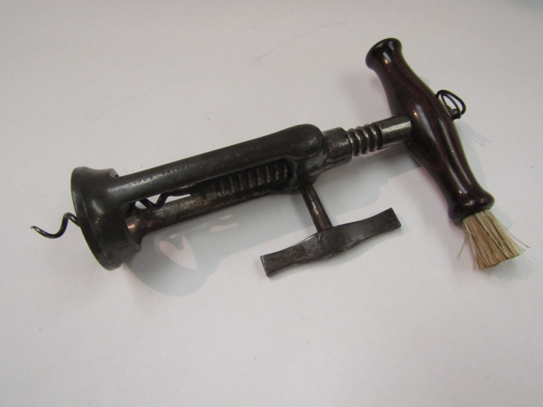 A Victorian corkscrew.