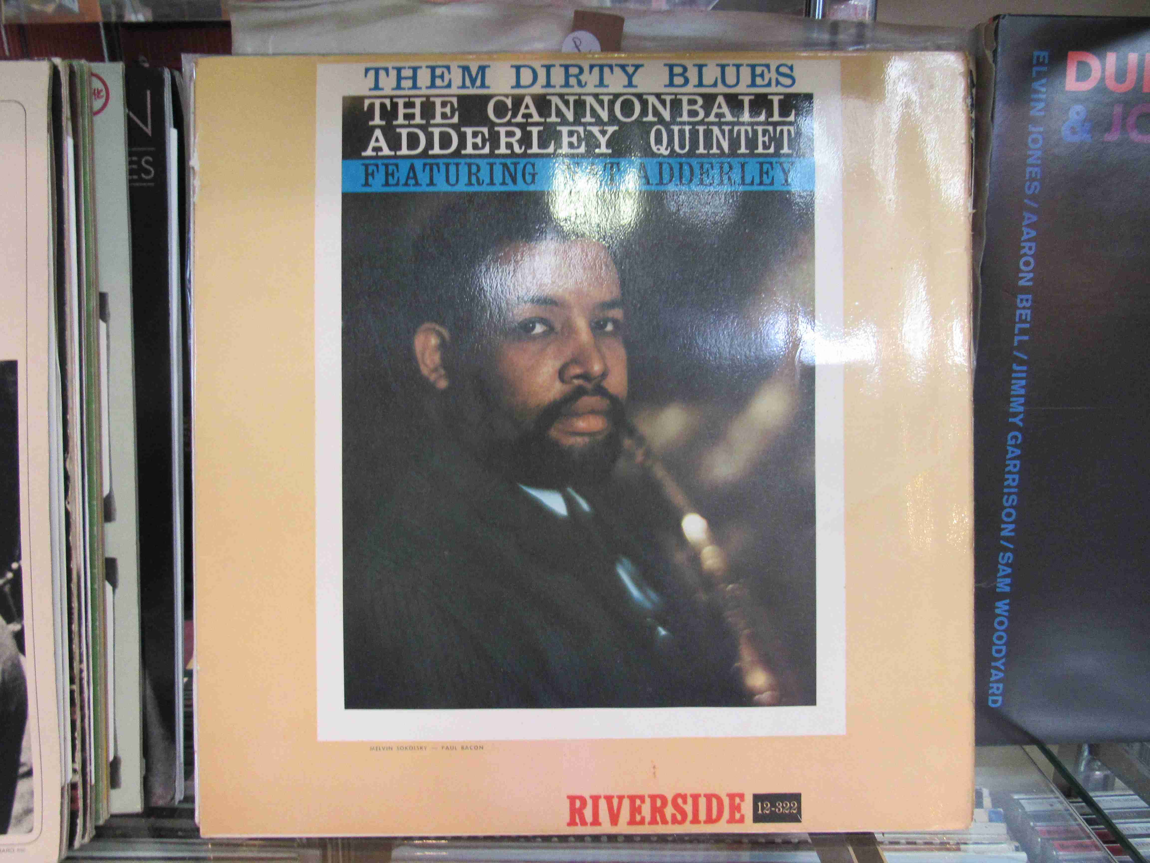 CANNONBALL ADDERLEY: Five LP's to include 'In Person' C 062-80 029, 'Them dirty Blues' RLP 12-322,