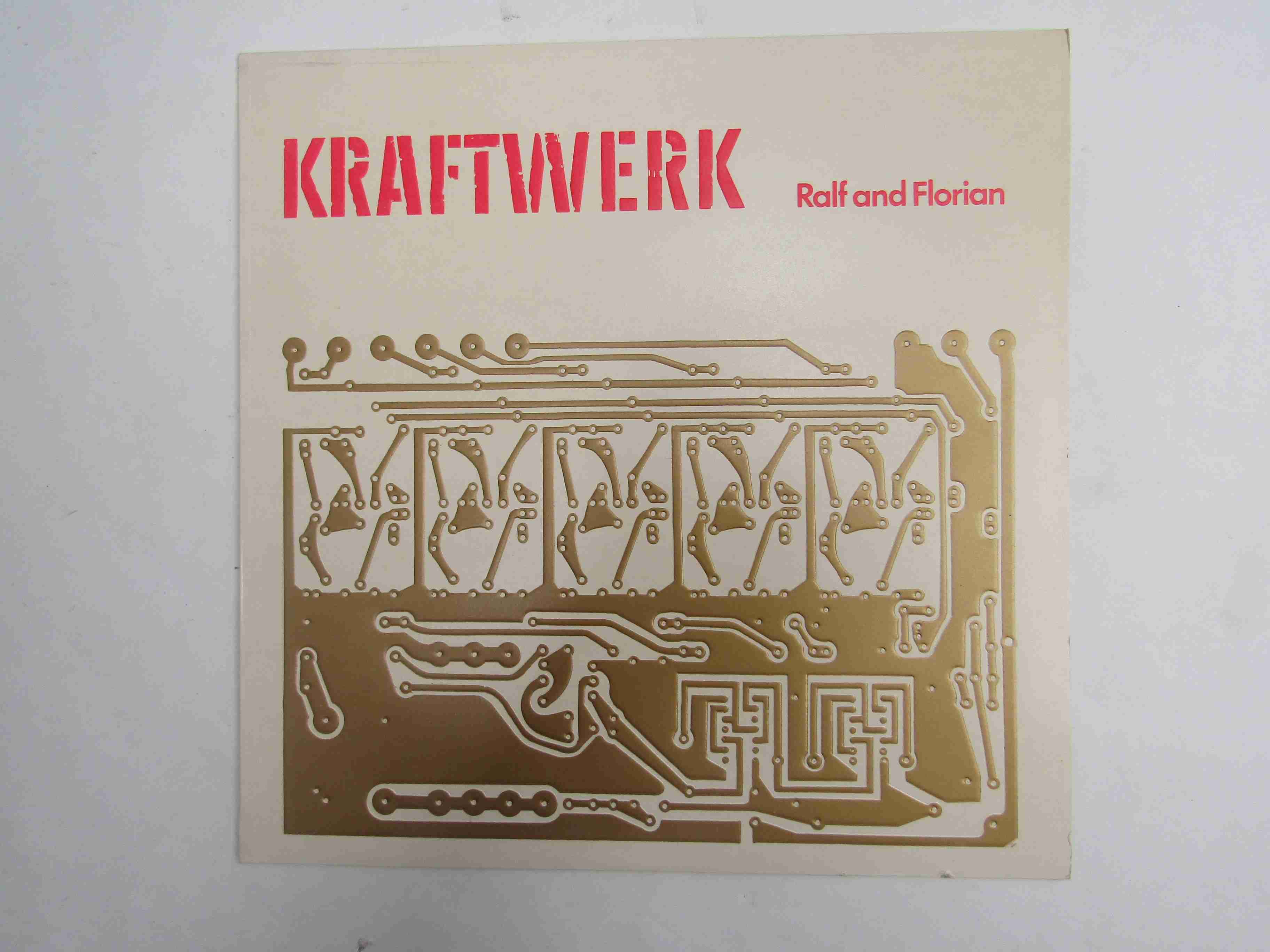 KRAFTWERK: 'Ralf And Florian' LP, 1973 UK first pressing, Vertigo 6360 616,