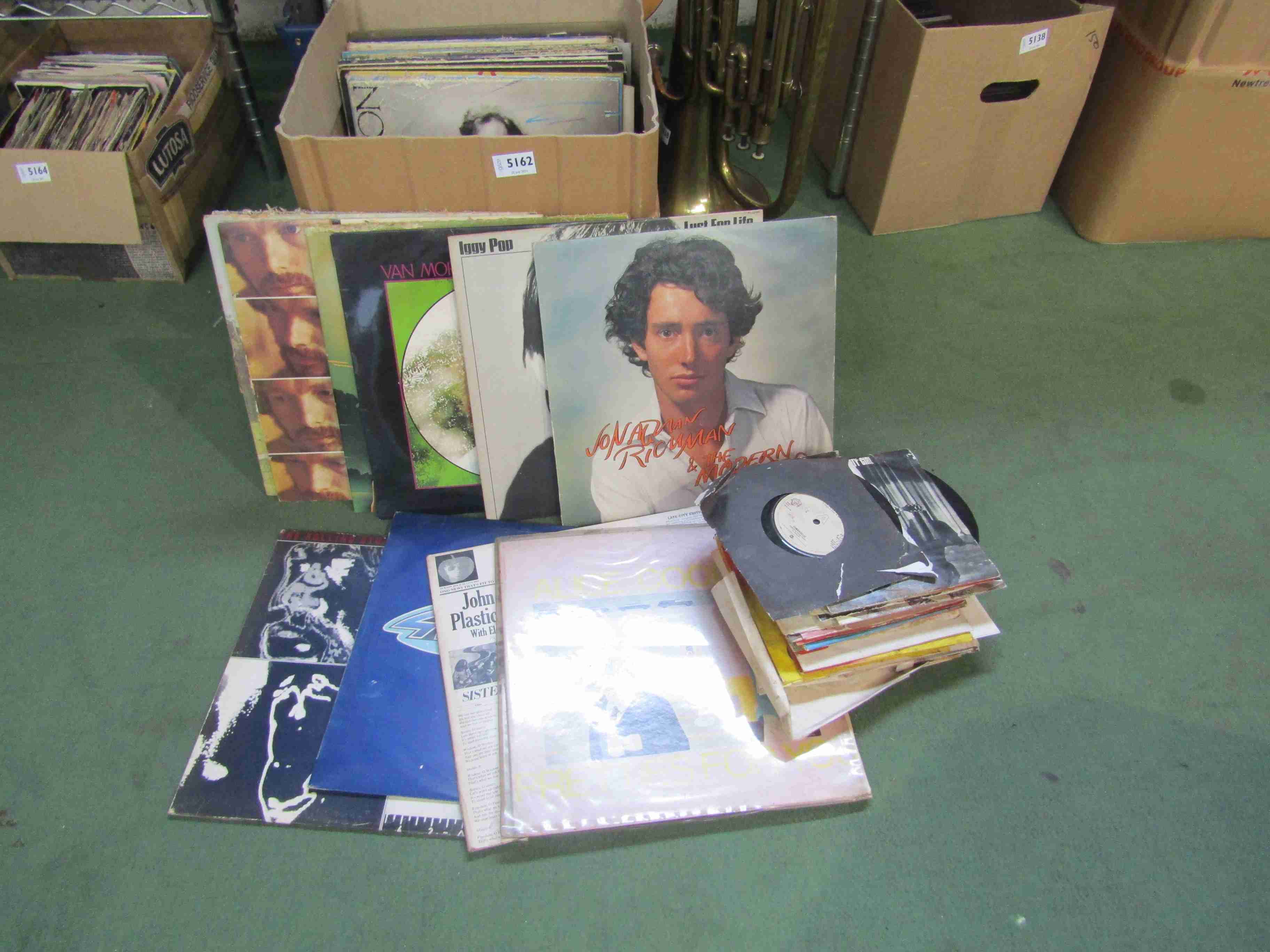 Approximately 30 mixed LP's including Jonathon Richman & The Modern Lovers, Iggy Pop, Alice Cooper,