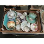 A quantity of cabinet cups,