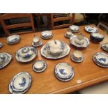 Royal Doulton "Norfolk" pattern tea and dinner wares including plates and bowls