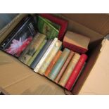 A box of natural history books including ornithology, Peter Scott etc.