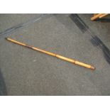 A bamboo sword stick