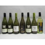 Eleven bottles of various wines including 2012 Hardys Crest Chardonay x 2,