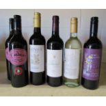 Eight various bottles of wine including 2020 The Barbarian x 2, Finca Libertad x 2,