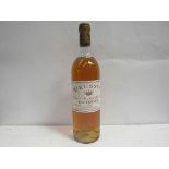 1978 Chateau Rieussec 1er Grand Cru Classe, Sauternes,