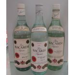 Bacardi 100cl x 2,