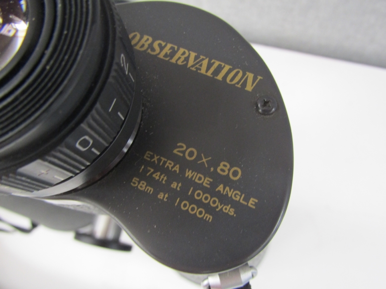 A pair of Swift Observation extra wide angle 20x80 binoculars - Image 3 of 3
