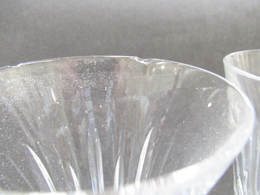 Six Waterford crystal "12 days of Christmas" glasses, - Image 2 of 5