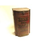A vintage Thorne's Extra Super Creme Toffee shop display tin,