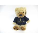 A Royal Crown Derby soft toy bear