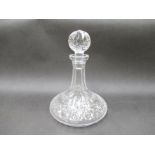 A Waterford crystal ships decanter,