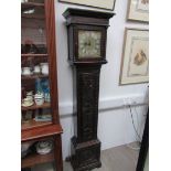 An early 18th Century longcase clock,