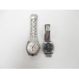 A Seiko Arctura kinetic chronograph watch and Seiko Automatic (2)
