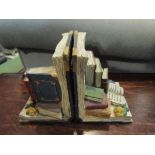 A pair of decorative book,