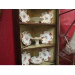 Six Bridgewood plates, cake stands etc.