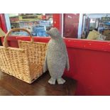 A figure of a penguin