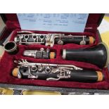 An unbranded clarinet,