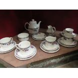 A Royal Doulton 'Autumn's Glory' part tea set