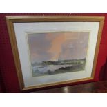 MAURICE READ (XX): The Norwich 20 Group: A signed framed and glazed landscape watercolour,