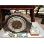 A Smiths clock, Stein, decorative tin,