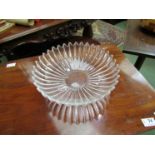 A boxed Dartington crystal glass bowl,