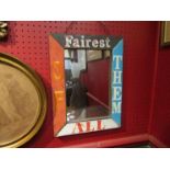 A rustic mirror 'Fairest of them All',