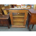 A Victorian walnut pier cabinet with ormolu and parquetry embellishment, silk lined interior,