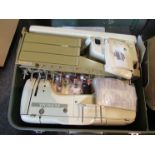 A Bernina 730 Record electric sewing machine,