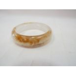 A nephrite jade bangle