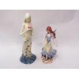 Two boxed Old Tupton Ware ceramic figural ladies