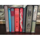 Eight Folio Society volumes including Father Brown Stories "The Warden"