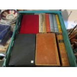 A box of mixed books including Africa related, Winston Churchill,