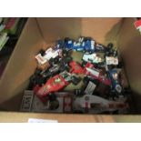 A collection of Corgi die-cast Formula 1 and other racing cars including Whizzwheels (11)
