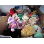 Three boxes containing Ty Beanie Babies