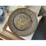 Seven Denby Ware limited edition "Egyptian Collection" plates,