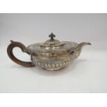 A silver teapot, Charles Stuart Harris,