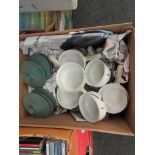 A quantity of Denby "Greenwheat" table wares