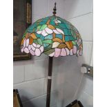 A Tiffany style standard lamp, approx.