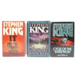 Stephen King, 3 titles: 'Cycle of the Werewolf', New English Library, 1985, 1st UK edition,