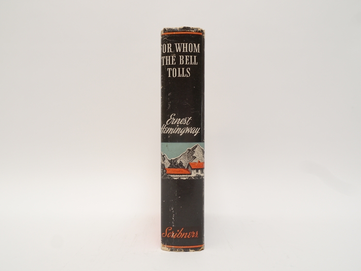 Ernest Hemingway: 'For Whom the Bell Tolls', New York, Scribner's, 1940, - Image 2 of 15