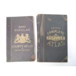 Letts, Son & Co: 'Letts's Popular Atlas', 1884, "complete edition",