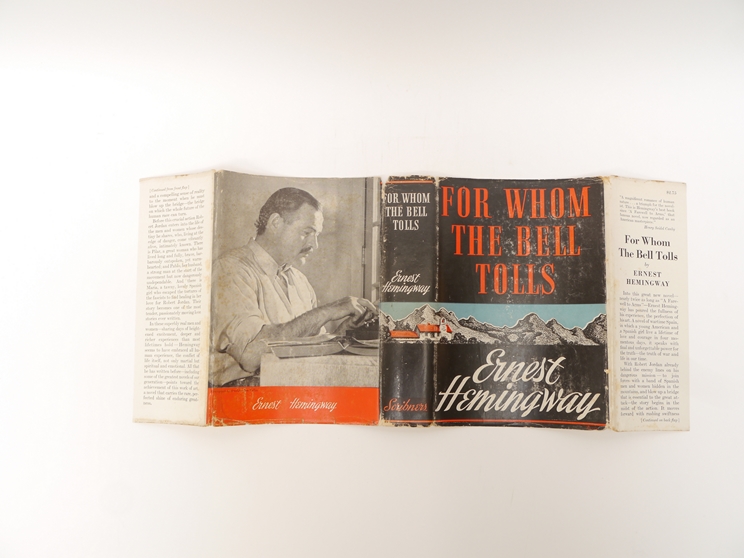 Ernest Hemingway: 'For Whom the Bell Tolls', New York, Scribner's, 1940, - Image 6 of 15