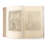 Henry Davy (1793-1865), a bound volume containing 35 etched plates of Suffolk,