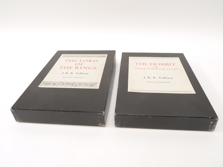 J.R.R. Tolkien, 2 titles: 'The Hobbit', London George Allen & Unwin, 1976, 1st deluxe edition, 1st - Image 10 of 10